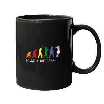 Discover Gay Pride LGBT Human Evolution Gay Mugs