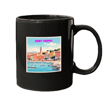 Discover "Pastel Paradise" Saint-Tropez Mugs