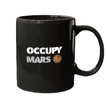 Discover Occupy Mars Replica Science Space Nerd Genius Mugs