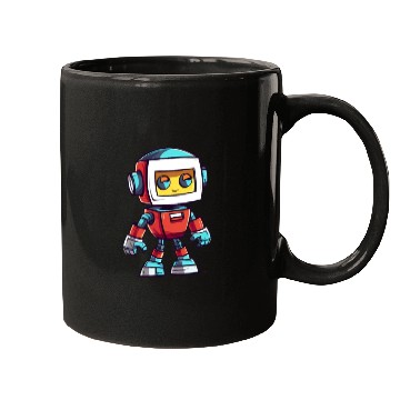 Discover Robot Baby Robotic Future Engineer Technology Mugs