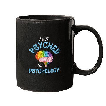 Discover Psyched Psychology Psychologist Mugs