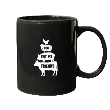 Discover I Dont Eat My Friends Mugs