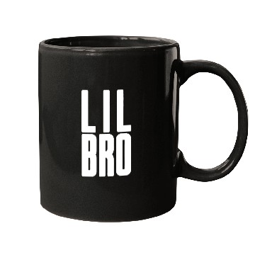 Discover Lil Bro - Siblings Men Kids Adult Fraternity Littl Mugs