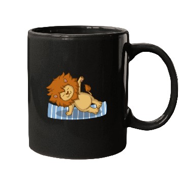 Discover Yoga Lion Mugs