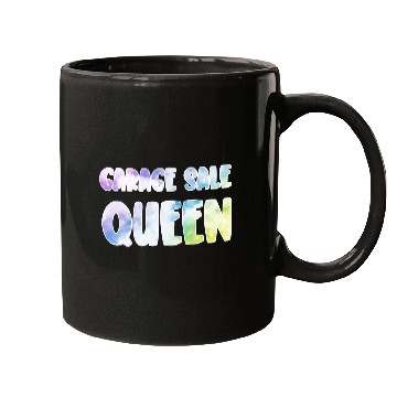 Discover Garage Sale Queen pastel cloud Mugs
