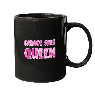 Discover Garage Sale Queen pink camo Mugs