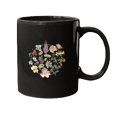Discover WILDFLOWER Mugs, WOMEN'S BOHO WILD FLOWERS