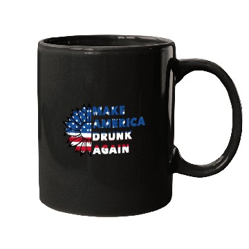 Discover Make America Drunk again Mugs