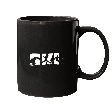 Discover Ski Skiing Skier Ski Mugs