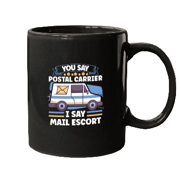 Discover Postal Worker Mail Lady Mail Carrier Postal Mugs