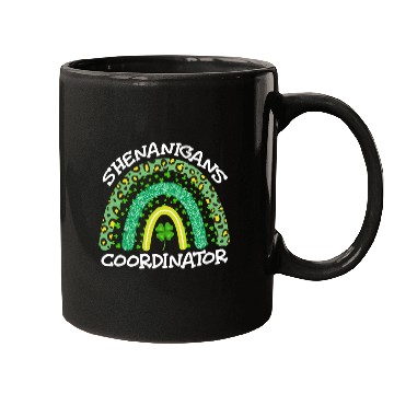 Discover Shenanigans Coordinator St Patricks Day Mugs
