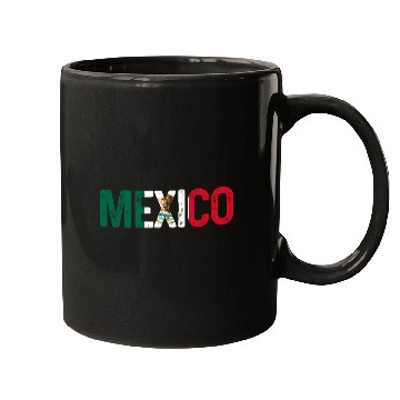 Discover Mexico Mexican Flag Pride Mugs