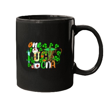Discover St Patrick'S Day One Lucky Cna Leopard Mugs