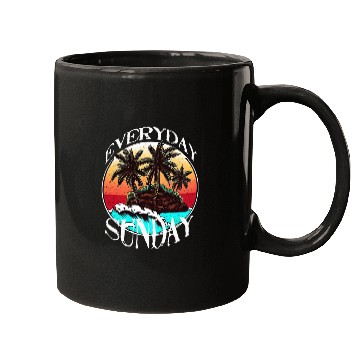 Discover SUMMER HOLIDAY EVERYDAY SUNDAY VACATION Mugs