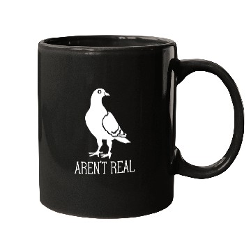 Discover Birds Aren t Real Conspiracy Pigeon Retro Mugs