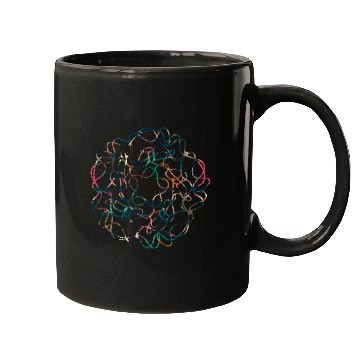 Discover abstract flower Mugs