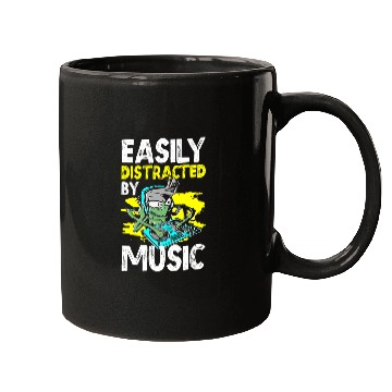 Discover Musician Techno Melody Vinyl Mugs