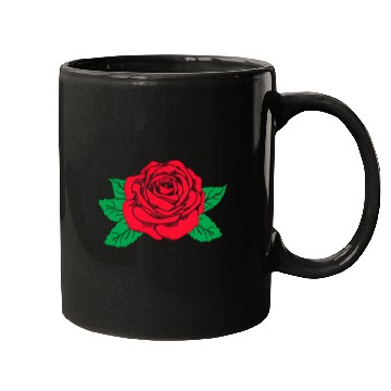 Discover Red Rose Flower Aesthetic Soft Grunge Punk E Mugs