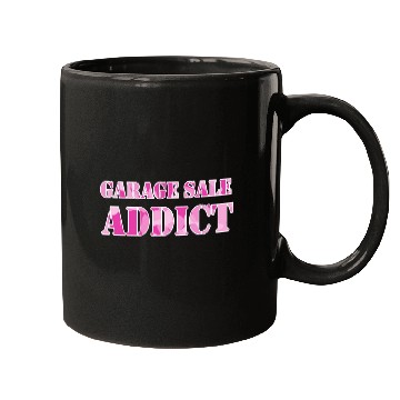 Discover Garage Sale Addict pink camo Mugs