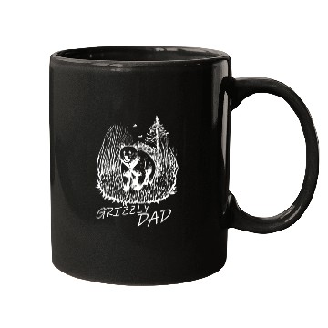 Discover Grizzly Dad Father's Day Mugs