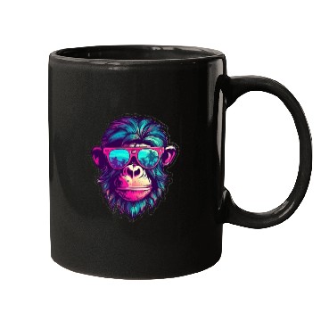 Discover Miami Sunglass Monkey - Embrace the Sun Mugs