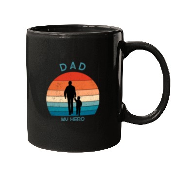 Discover DAD MY HERO - boy Mugs