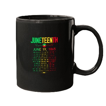 Discover Juneteenth 1865 Juneteenth African American June 1 Mugs