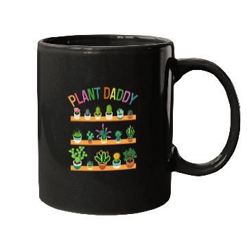 Discover Plant Daddy Succulents Dad Gardener Gardening Mugs