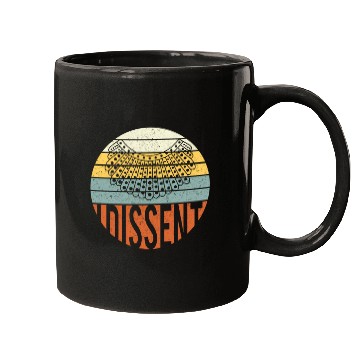 Discover I Dissent Quote Mugs