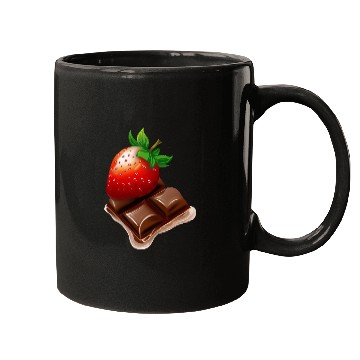 Discover Melting Strawberry Chocolate - Sweet Dessert Mugs