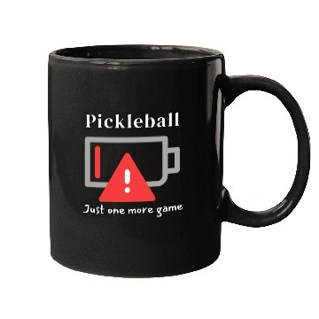 Discover Pickleball, Just One More Game Mugs