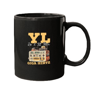 Discover Ham Radio Operator Morse Code Radioactivity Mugs