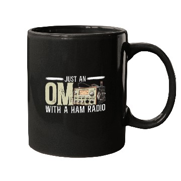 Discover Ham Radio Operator Morse Code Radioactivity Mugs