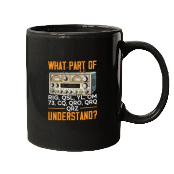 Discover Ham Radio Operator Morse Code Radioactivity Mugs