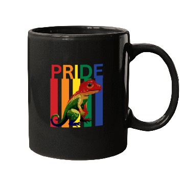 Discover Gay Pride Gecko Mugs