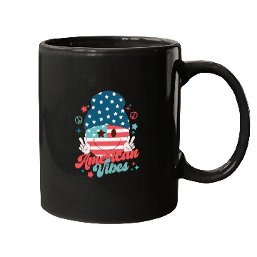 Discover American Vibes, Independence Day Mugs