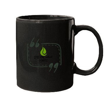 Discover Green flame logo design in Mugs