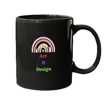 Discover Red Blue Green Art Design Mugs