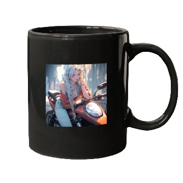 Discover Cool Biker Chick Mugs