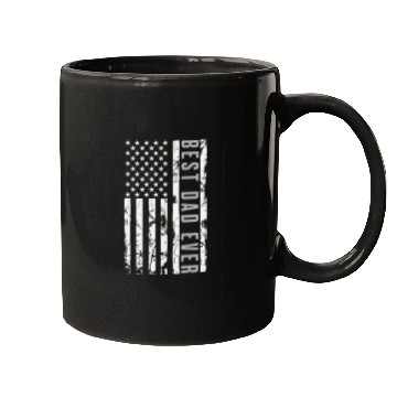 Discover Best Dad Ever American Flag Mugs