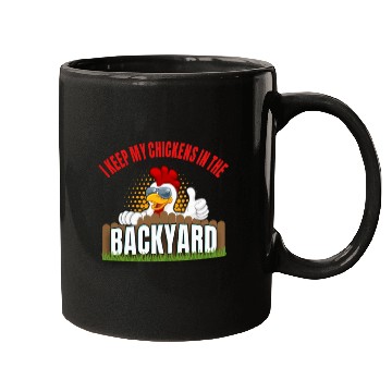 Discover Backyard Chicken Farmer Fun Animal Lover Mugs