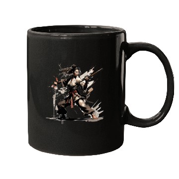 Discover Karate girl Mugs