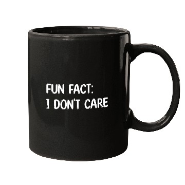 Discover Fun Fact I dont Care boy green Mugs