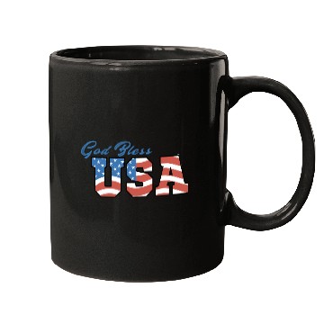 Discover God Bless America Mugs