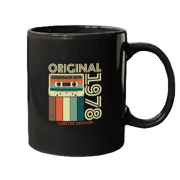 Discover Vintage 1978 Birthday Gift Mugs