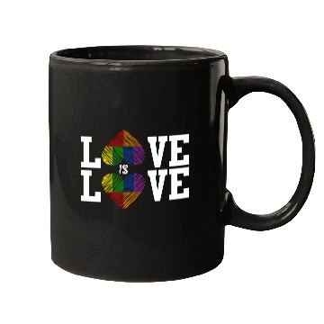 Discover LOVE IS LOVE Mugs