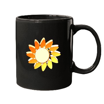 Discover Yellow Flower Mugs