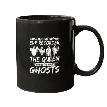 Discover Evp Recorder Queen Ghost Hunting Mugs
