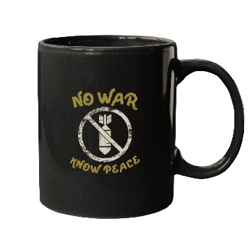 Discover No War, Know Peace Mugs