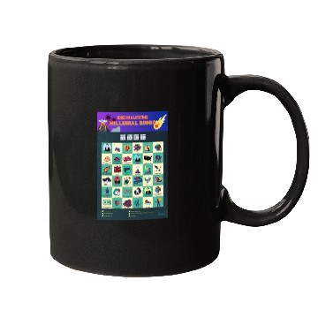 Discover "Once In A Lifetime" Millennial Bingo Poster Mugs